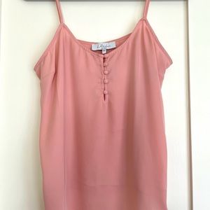 L’academie Revolve Button Cami Tank Top